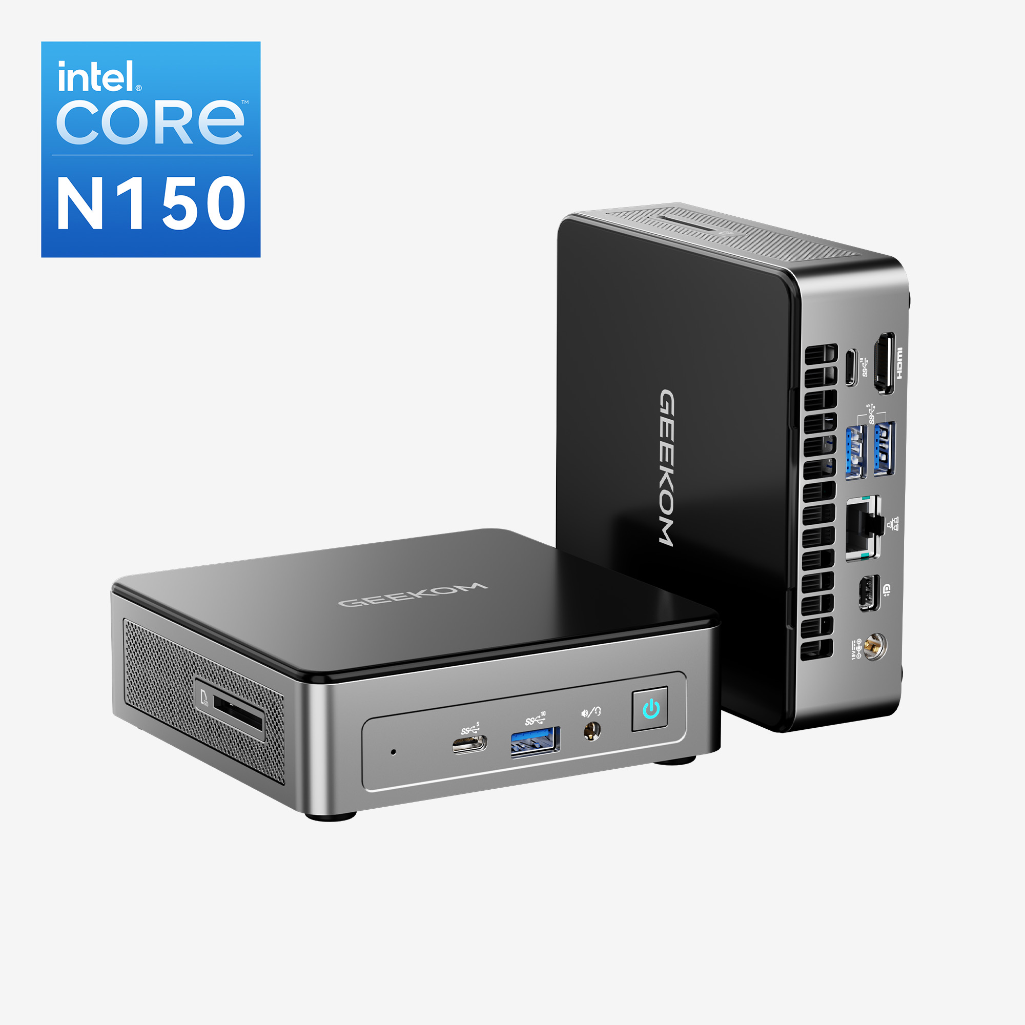 【Upgraded Version】GEEKOM Air12 Mini PC Intel® Twin Lake N150