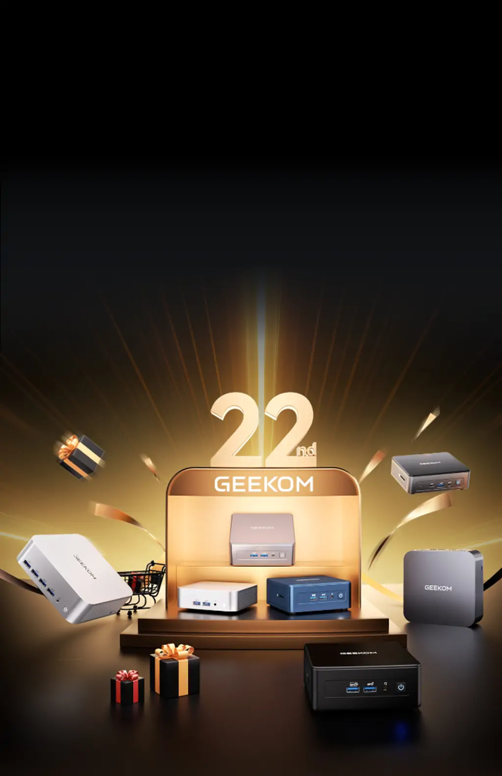 GEEKOM 22nd anniversary