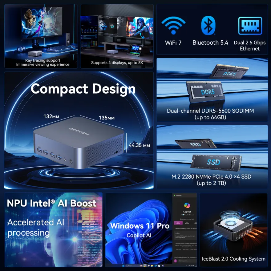 GEEKOM GT1 Mega mini PC