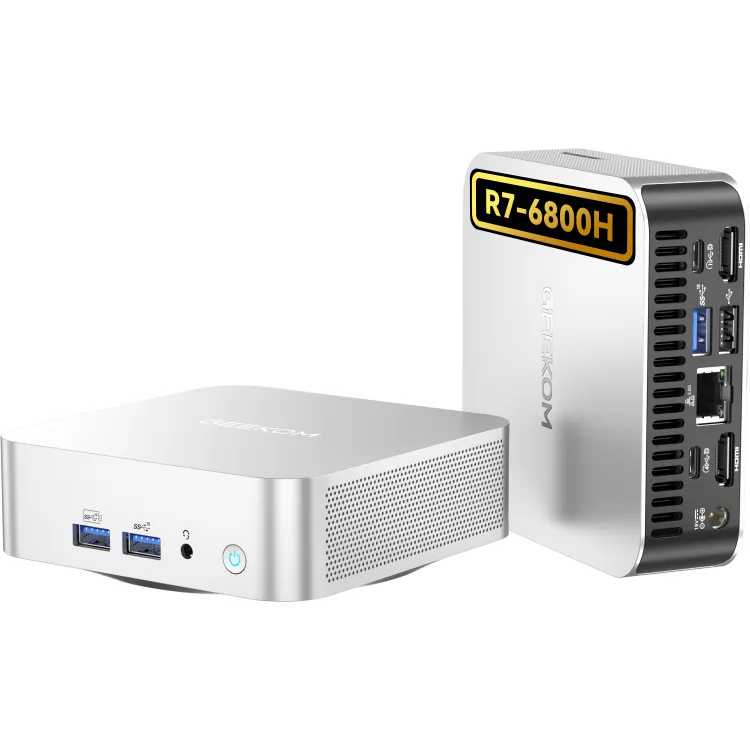 A6-1 R7-6800H GEEKOM A6 Mini PC with R7-6800H