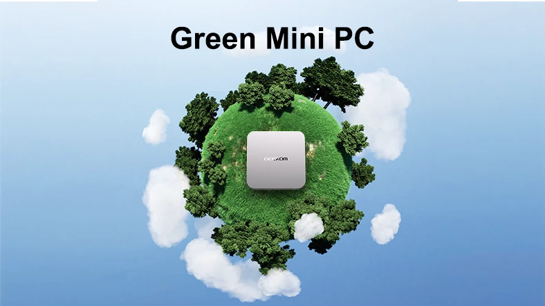 green mini PC