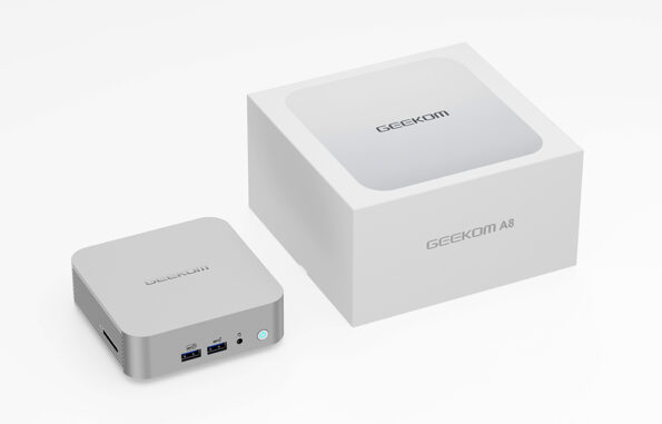geekom mini PC with recycled materials