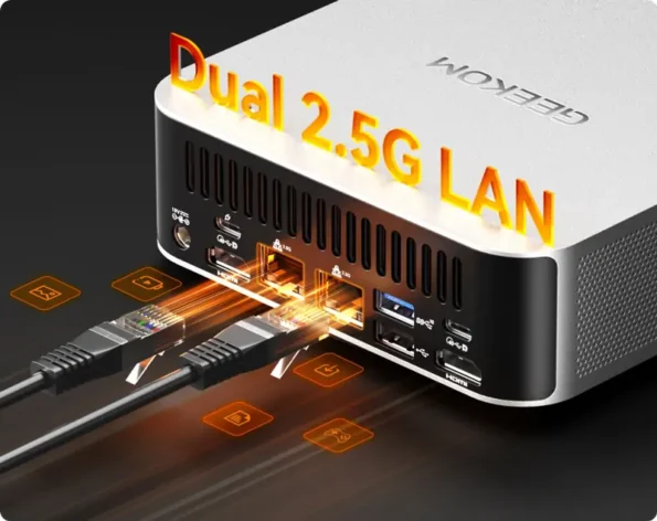 mini pc with dual 2.5G LAN