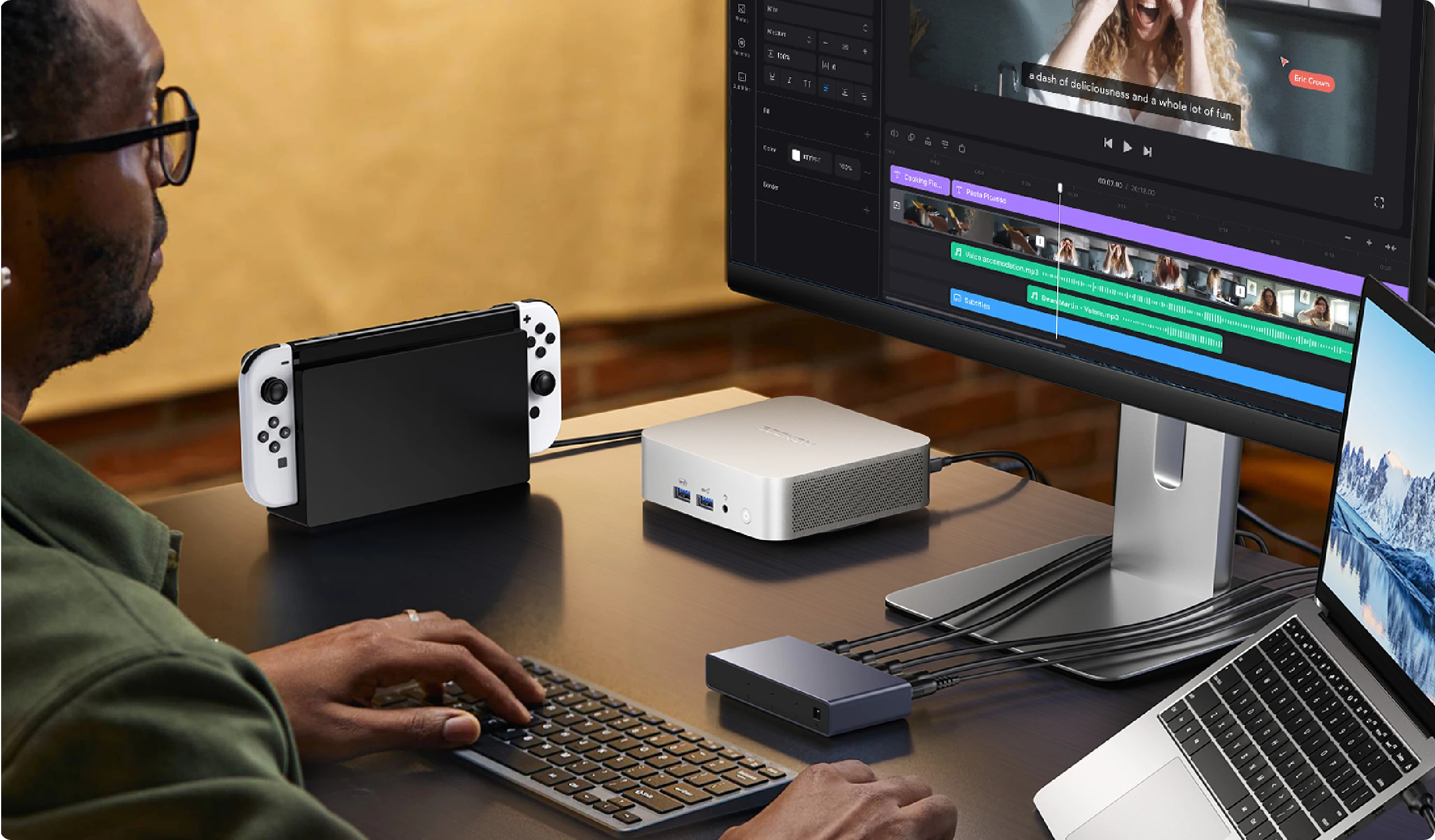 GEEKOM A8 AI Mini PC for Office