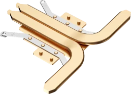 Dual copper heatpipes