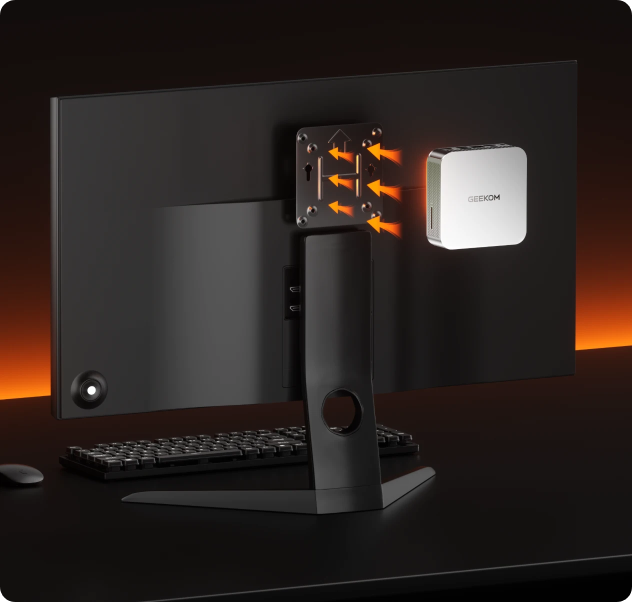 VESA Mount Compatible