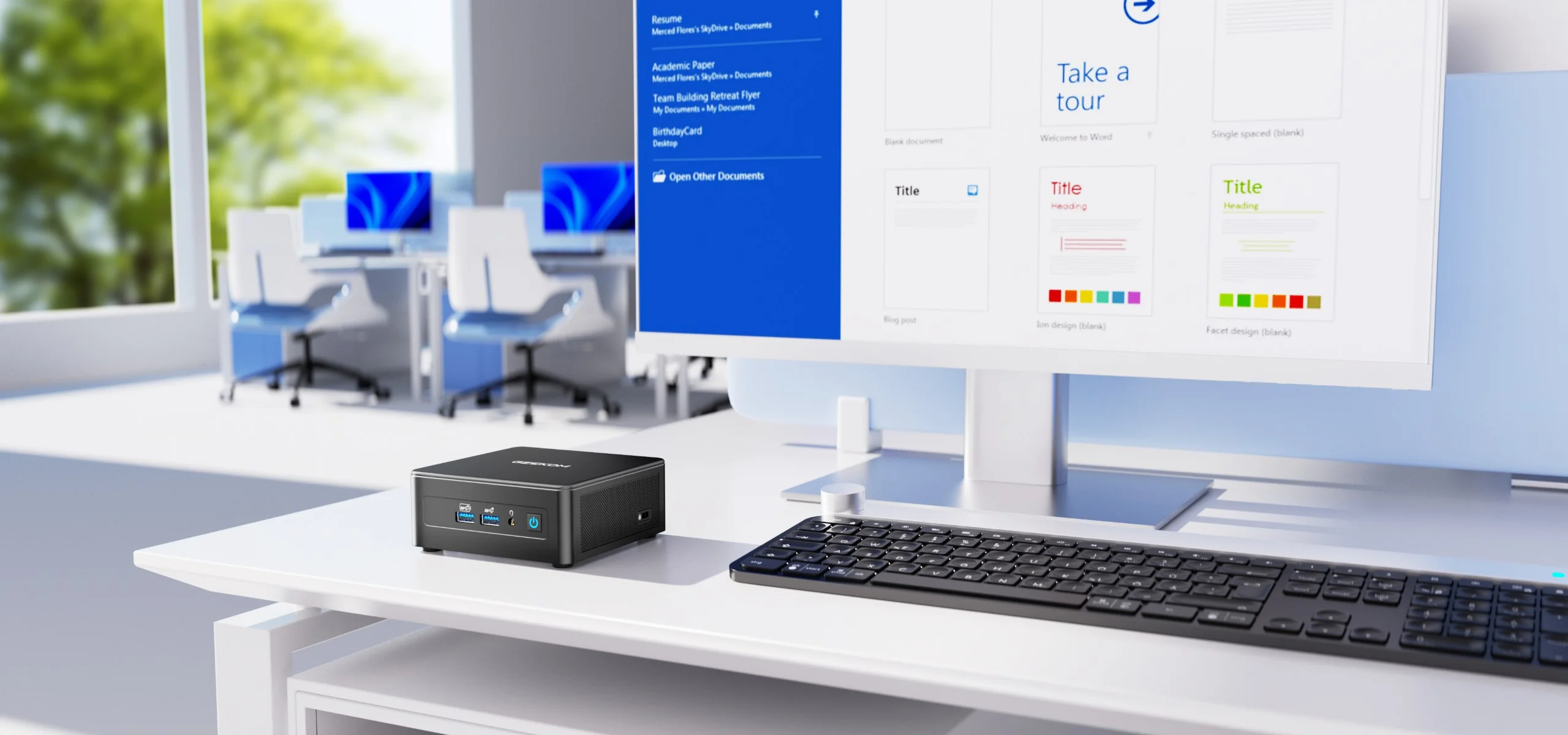 GEEKOM IT15 AI Mini PC for enterprise