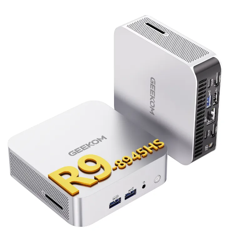 GEEKOM A6 Mini PC with R9-8945HS