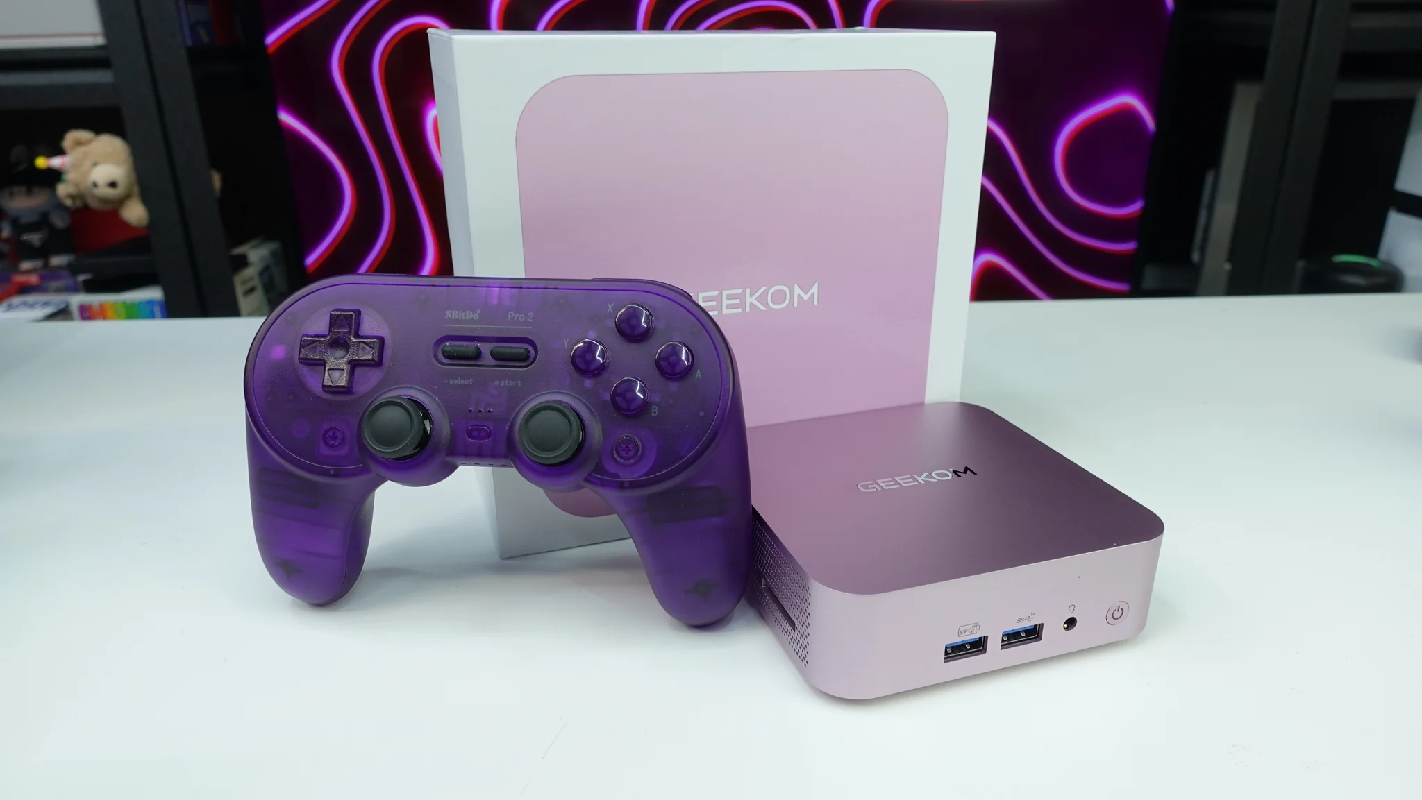 GEEKOM A6 Pink Mini PC for gaming
