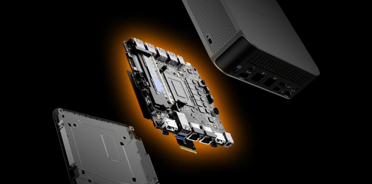 Precision Motherboard of GEEKOM A8 Max Mini PC