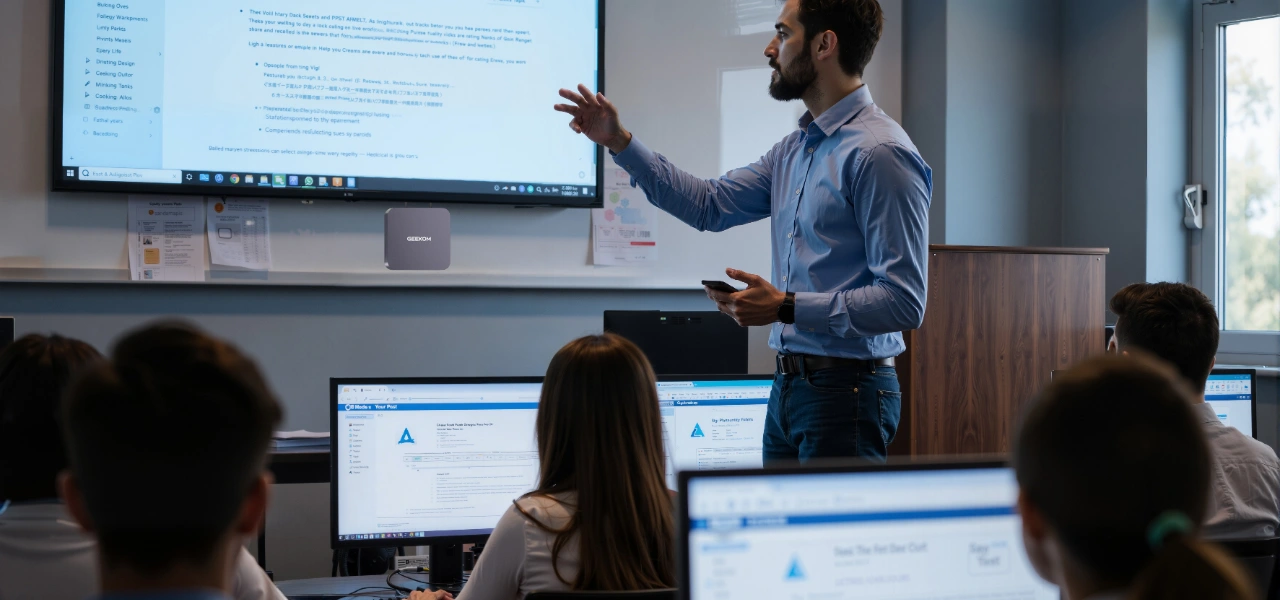 GEEKOM GT2 Mega AI Mini PC for Smart Collaboration